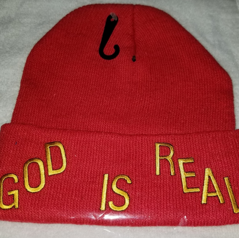 GOD IS REAL unisex beanie
